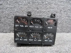 IU540-001 (Alt: 880059-501) Sigma-Tek Mooney 169BK Instrument Cluster Panel 28V